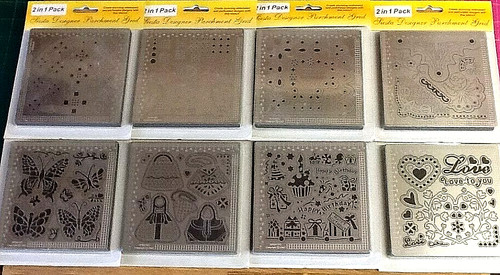 Parchment grids pack of 8 - of,