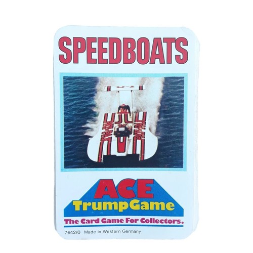 Top trumps speedboats - trumps, ace