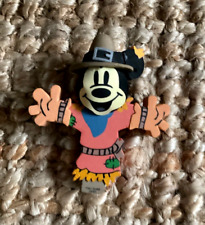 Disney Parks Mickey Mouse Scarecrow Shaped Autumn Foam Car Aerial Topper