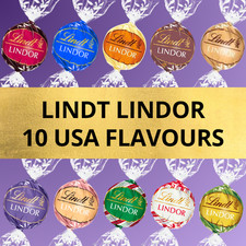 Lindt Lindor 10 USA VARIETIES ASSORTED CHOCOLATES Wedding christmas present 