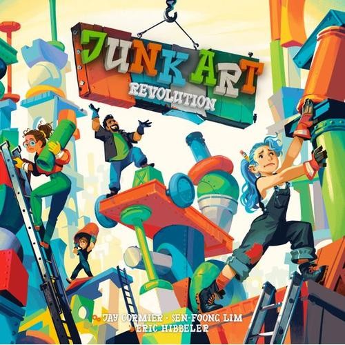 Junk art revolution board - junk,