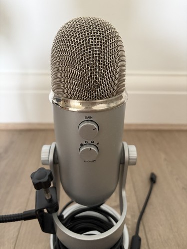 Blue yeti microphone used - yeti,