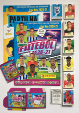 Panini Futebol 2020/21 2x Empty Albums, Full Set of Stickers, Packet + Empty Box