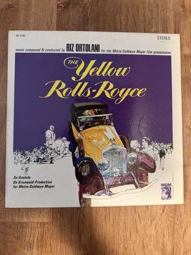 The yellow rolls royce - the,