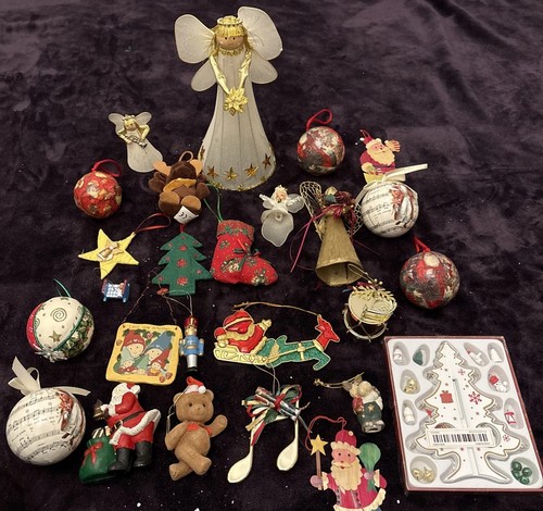 Vintage job lot christmas - vintage,
