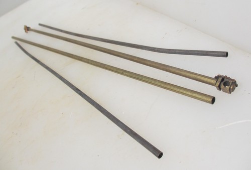 Victorian brass pipes parts - victorian,
