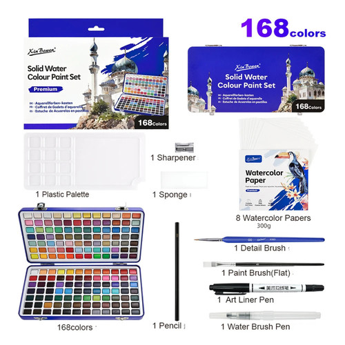 Artist watercolour paint set - artist,