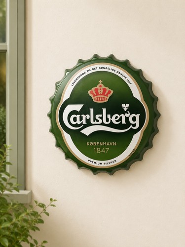 Wall art carlsberg - wall, carlsberg/sign