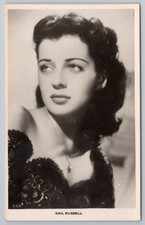 Gail Russell Film Movie Star RPPC real photo postcard
