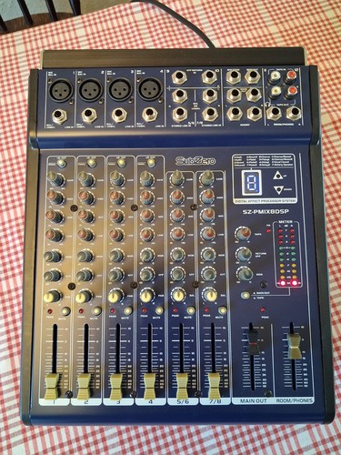 Sub zero powered mixer - powered,