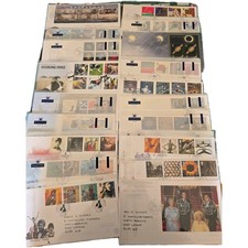Job Lot Of Royal Mail First Day Covers. 385 Dating From 1960's To 2000's.