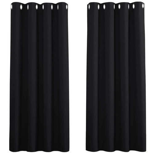 Black blackout thermal - black,