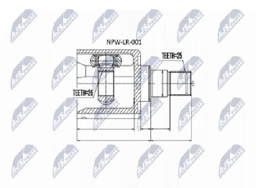 Genuine nty joint kit - genuine, drive