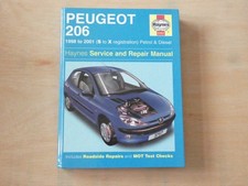 PEUGEOT 206 HAYNES MANUAL