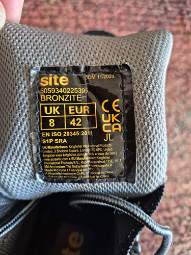 Site bronzite safety work - safety,