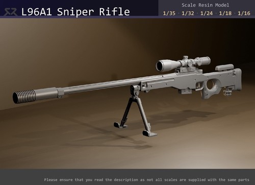 L96a1 sniper rifle - l96a1,