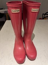 Hunter Wellies Pink Ladies UK