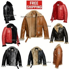 Mens B3 Raf Real Sheep Skin