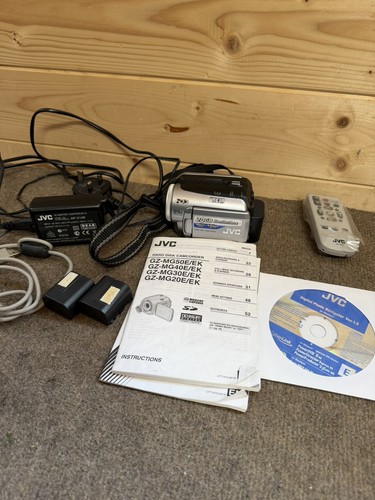 Jvc mg20ek 20gb camcorder - gz-mg20ek,