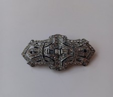 1940s Art Deco Cori Duette Pin