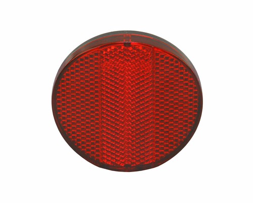 Red round bicycle rear - 2-1/2",