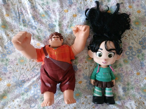Wreck ralph and vanellope - and,