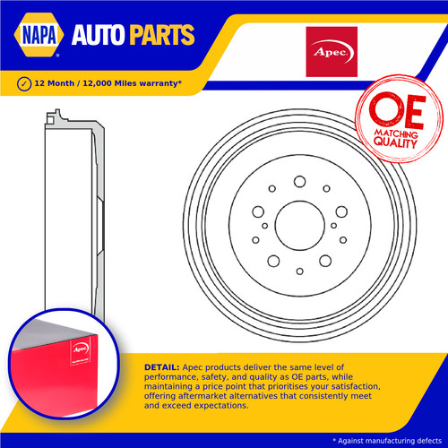 Brake drum fits - drum,