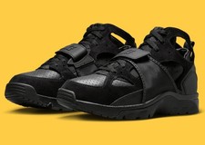 Nike Air Trainer Huarache Triple Black IB0497-002 size 8-13