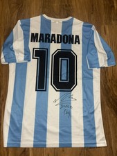 Diego Maradona Hand Signed