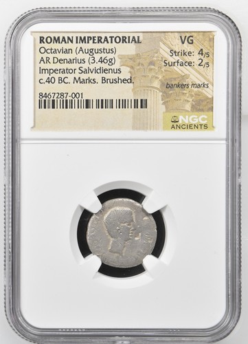 Roman imperatorial octavian - -,