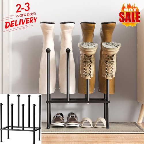 Pair metal welly boot stand - pair,