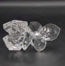 Swarovski crystal rose blossom - crystal,