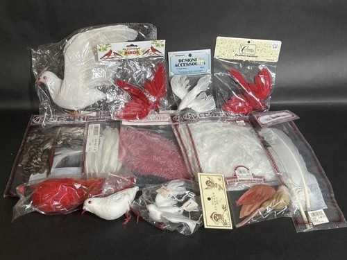 Large lot crafts birds - of,