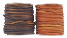 Leather 3 mm Square cord