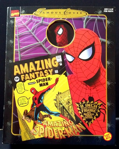Famous cover spider man figure - cover, spider-man