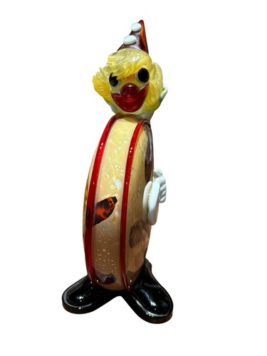 Vintage murano glass clown - vintage,