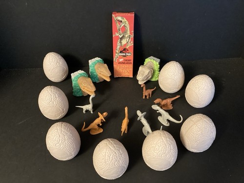 Jurassic park lot - park, eggs,