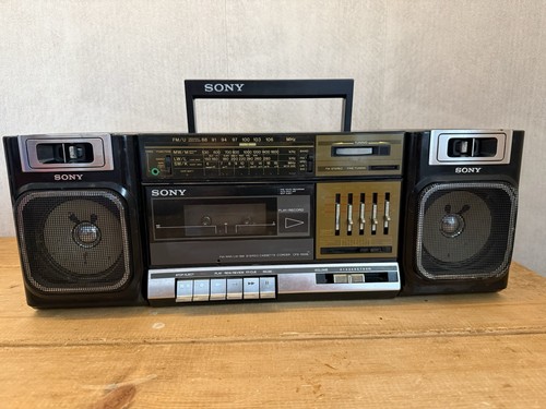 Vintage sony ghetto blaster - vintage,