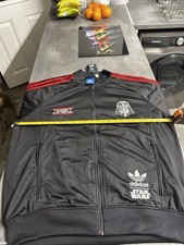 Adidas X Star Wars Track Top Jacket XXL Darth Vader Death Start 2010 BNWT Rare