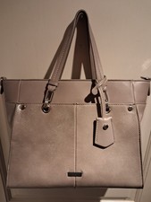 Next Faux Leather Grey Pebble