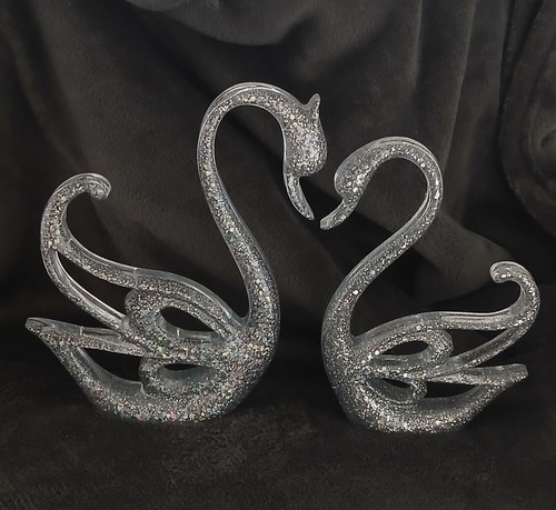 Handcrafted resin silver - handcrafted,