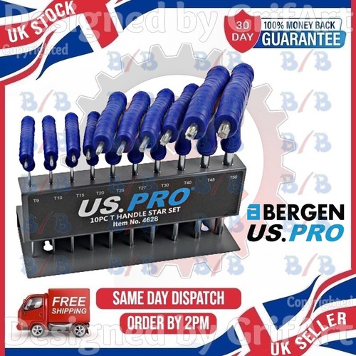 Pro 10pc torx star key - torx, set