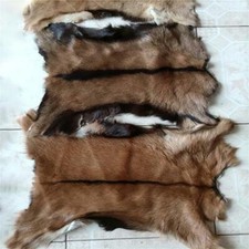 1 Piece Real Goat Pelt Fur