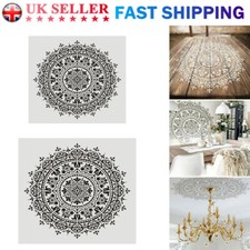 Mandala Wall Stencil Large Home Decor Shabby Chic Furniture Fabric Deco Reusable