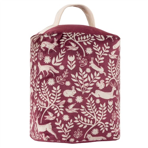 Scandi woodland doorstop - woodland, |