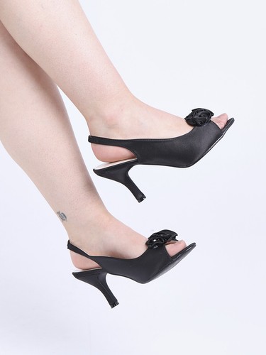 Women ladies low kitten heel - women,