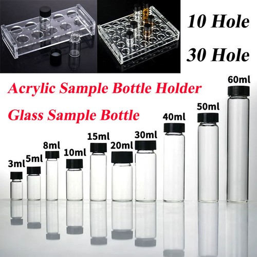 60ml glass test tubes - test, vials