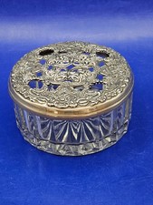 Vintage godinger powder puff - vintage,