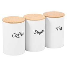 3pc Round Iron Tea Coffee