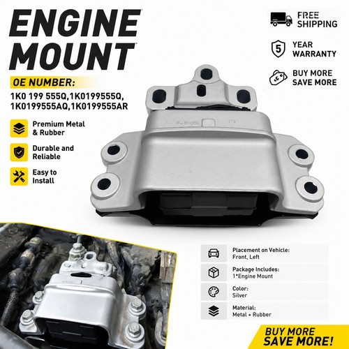 Left side engine gearbox - side,